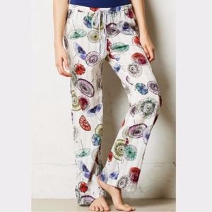 Anthropologie Intimates Sleepwear Athropologie Eloise White Umbrella Print Pajama Pants Szl Poshmark